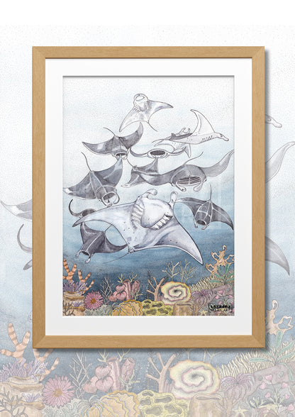 Manta l'eau